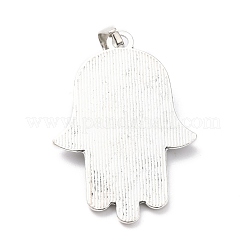 Tibetan Style Alloy Pendants&nbsp;PALLOY-M191-02AS-RS