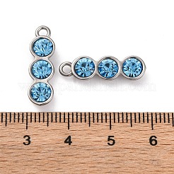 High Polished 304 Stainless Steel Pendants&nbsp;STAS-R005-06P-01