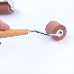 Wooden Brayer Roller&nbsp;DRAW-PW0001-359A-01