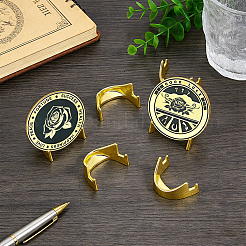 Iron Chanllenge Coin Display Stands&nbsp;ODIS-WH0030-370