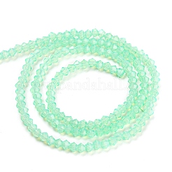Baking Paint Transparent Glass Beads Strands&nbsp;DGLA-F029-J2mm-05