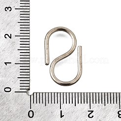 Iron S-Hook Clasps&nbsp;FIND-Q003-15P