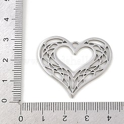 201 Stainless Steel Pendants&nbsp;STAS-I344-05P-01