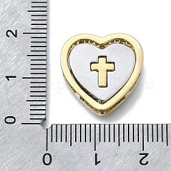 Brass Micro Pave Cubic Zirconia Pendants Set&nbsp;KK-V010-08GP-02