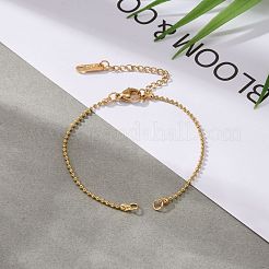 304 Stainless Steel Ball Chain Bracelet Makings&nbsp;AJEW-JB00966