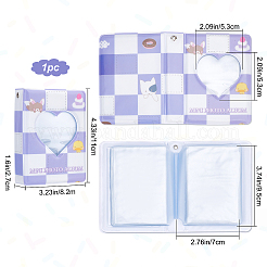 1Pc PVC Card Storage Albums&nbsp;AJEW-GF0004-33C