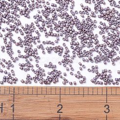 MIYUKIデリカビーズ  シリンダー  日本製シードビーズ  11/0  （db1064)マットメタリックオーキッドゴールドアイリス  1.3x1.6mm  穴：0.8mm  約20000個/袋  100 G /袋&nbsp;SEED-J020-DB1064