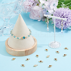 30Pcs Brass Cabochon Connector Settings&nbsp;KK-BBC0025-25