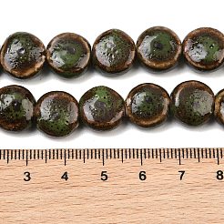 Vintage Style Glazed Porcelain Beads&nbsp;PORC-B002-12-01