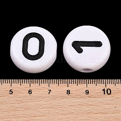 Opaque Acrylic European Beads&nbsp;AC-CBA1794-01