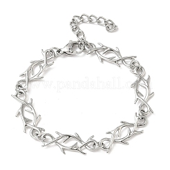 304 Stainless Steel Link Chain Bracelets for Women&nbsp;BJEW-D385-07P