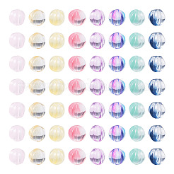 120Pcs 8 Colors Transparent Glass Beads&nbsp;GLAA-TA0004-25