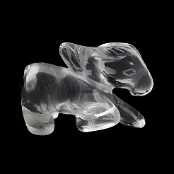 Synthetic Quartz Crystal Sculpture Display Decorations&nbsp;DJEW-Q001-02