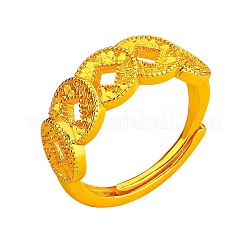 Coin Brass Adjustable Finger Rings for Women&nbsp;FS-WGE54A0-01