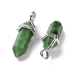 Natural Ruby in Zoisite Pointed Pendants&nbsp;G-K329-44P