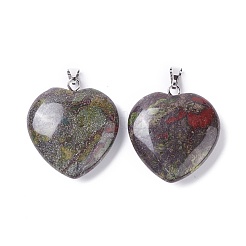 Natural Drangon Blood Pendants&nbsp;G-G956-B29-FF