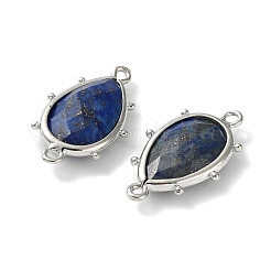 Natural Mixed Stone Connector Charms&nbsp;G-G012-05P-A