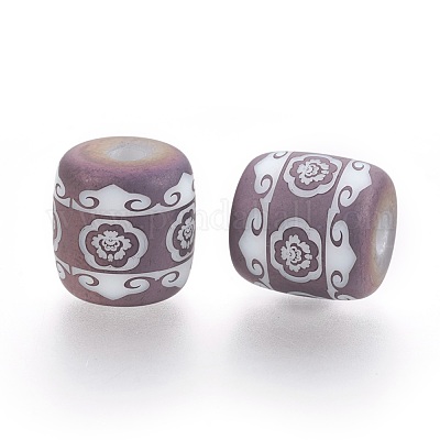 Electroplate Glass Beads&nbsp;EGLA-T009-04B-1