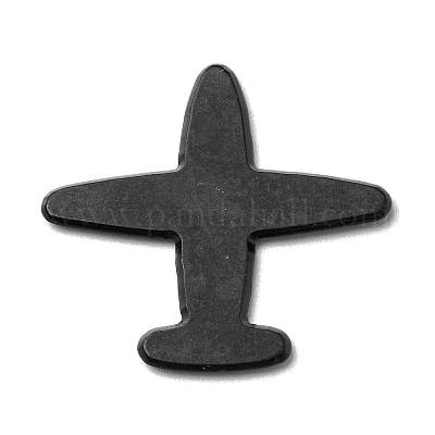 オペークアクリルカボション  飛行機  縞模様  レッド  28.5x30x1.7mm&nbsp;OACR-R259-01A-1