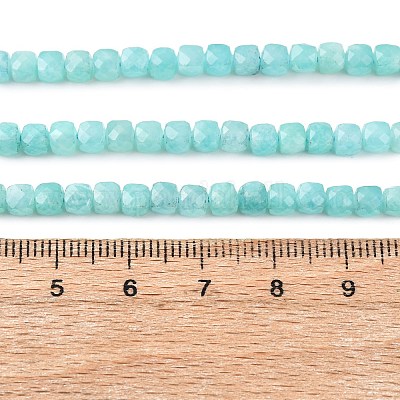 Natural Amazonite Beads Strands&nbsp;X-G-K366-H01-4mm-1