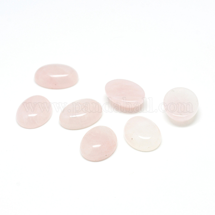 Natural Rose Quartz Gemstone Cabochons&nbsp;G-T020-18x25mm-17-1