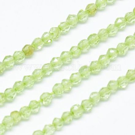 Natural Peridot Beads Strands&nbsp;X-G-J002-18-1