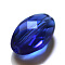 K9 Glass, Imitation Austrian Crystal Beads, Grade AAA, Faceted, Oval, Blue, 9.5x6x4.5mm, Hole: 0.7~0.9mm