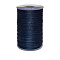 Waxed Polyester Cord, 9-Ply, Marine Blue, 0.65mm, about 21.87 yards(20m)/roll
