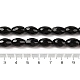 Natural Black Onyx Beads Strands&nbsp;G-Q194-B01-01G-5