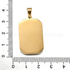 タロット 304 ステンレススチール エナメルペンダント  イオンプレーティング（ip）  18KGP本金メッキ  ゴースト  32x19.5x2mm  穴：7x3.5mm&nbsp;STAS-M119-09B-G