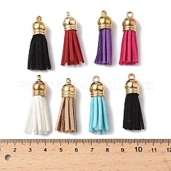 14Pcs 7 Colors Suede Tassels&nbsp;DJEW-FP0001-02