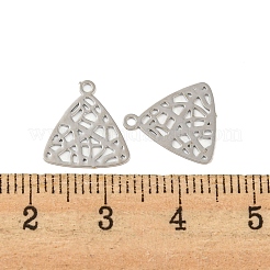 Brass Etched Metal Embellishments Charms&nbsp;KKC-D001-26P