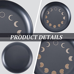 430 Stainless Steel Wiccan Altar Plate&nbsp;AJEW-WH20070-290A-03