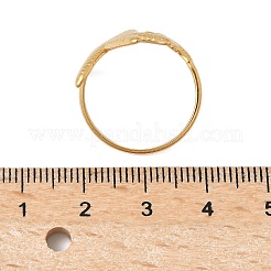 304ステンレススチールカフリング  イオンプレーティング（ip）  ヒトデ  18KGP本金メッキ  内径：18mm&nbsp;RJEW-P150-03B-G