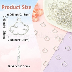 200Pcs Tibetan Style Alloy Charms&nbsp;FIND-YW0008-33