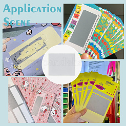 Adhesive Sticker Coated Scratch Off Film Password Sticke&nbsp;DIY-WH0569-90A