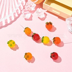 8Pcs 4 Colors Handmade Lampwork Beads&nbsp;LAMP-CJ0002-71