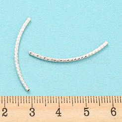925 Sterling Silver Tube Beads&nbsp;STER-Q191-01B-S