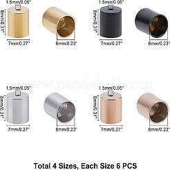 PVD Vacuum Plating 304 Stainless Steel Cord Ends&nbsp;STAS-UN0010-54