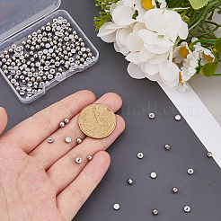 200Pcs 2 Styles Stainless Steel Ear Nuts&nbsp;STAS-HS0001-67