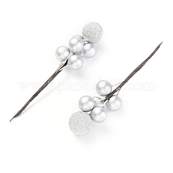 Foam Artificial Christmas Berries with Branch&nbsp;DIY-B019-02C