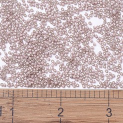 MIYUKIデリカビーズ  シリンダー  日本製シードビーズ  11/0  （db1459)シルバーライニングシェルオパール  1.3x1.6mm  穴：0.8mm  約20000個/袋  100 G /袋&nbsp;SEED-J020-DB1459