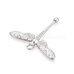 304 Stainless Steel Dragonfly Pendants&nbsp;STAS-T069-23P
