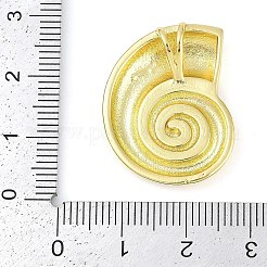 ラックメッキ真鍮チャーム  長持ちメッキ  カドミウムフリー＆鉛フリー  18KGP本金メッキ  シェル形状  26x21x3mm  穴：7.5x3.5mm&nbsp;KK-P287-40B-G