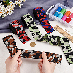 4 Yards 4 Colors Flat Elastic Nylon Band&nbsp;EC-FG0001-02
