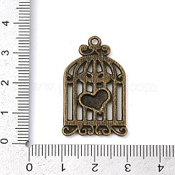 Tibetan Style Alloy Pendants&nbsp;TIBEP-S317-36AB-NR