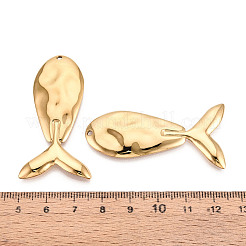 304 Stainless Steel Whale Big Pendants&nbsp;X-STAS-T069-16G