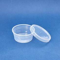 カラムプラスチックビーズコンテナ  透明  85x40mm  24個/セット&nbsp;CON-BC0003-04