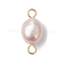 Natural Cultured Freshwater Pearl Potato Links Connector Charms&nbsp;PALLOY-JF04790