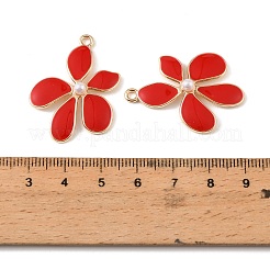 Alloy Enamel Pendants&nbsp;AL-CBAA786-11G-G